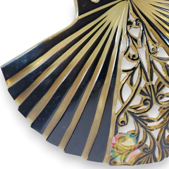 Antique Art Deco Mantilla Hair Comb Lrg 7\